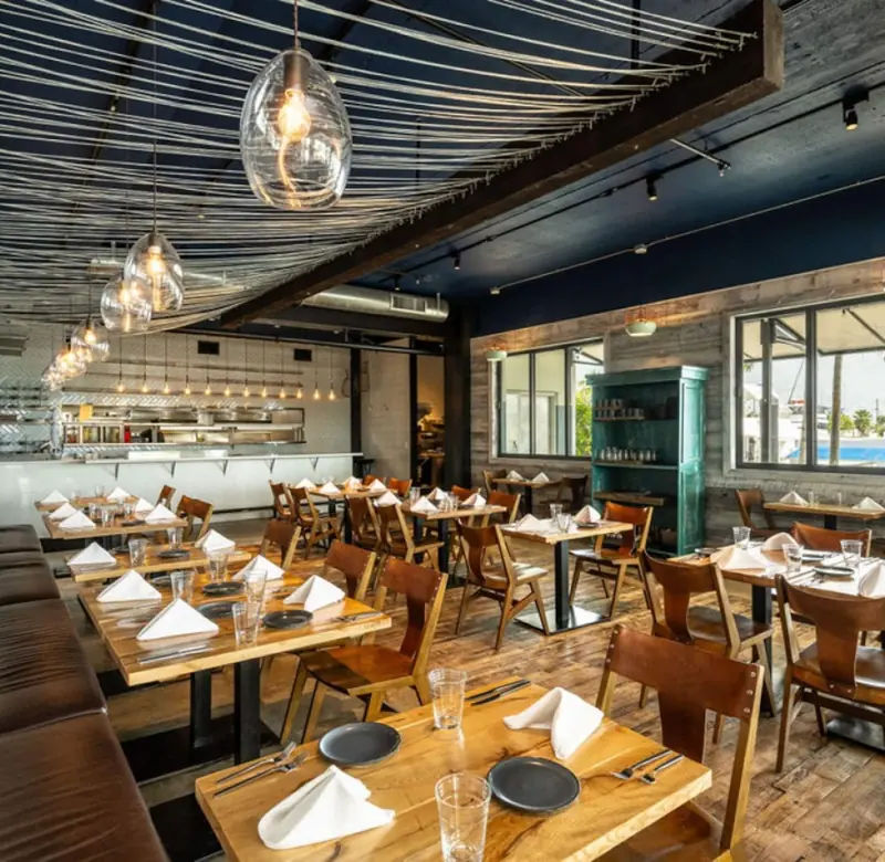 Dining room at Matt's Stock Island Kitchen and Bar
